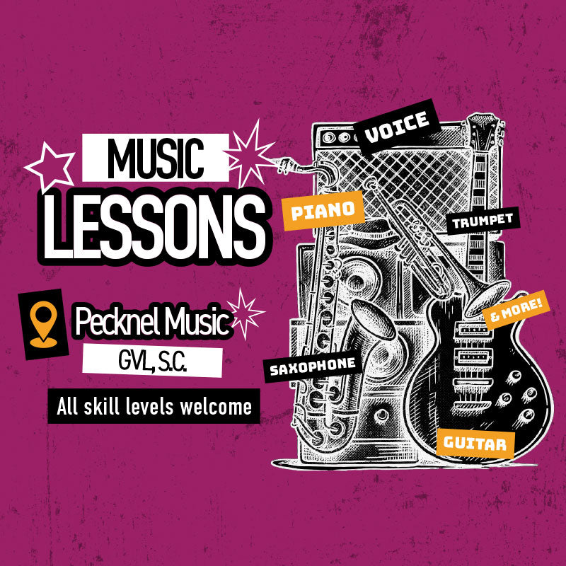Pecknel Instrument and Voice Lessons - Greenville, S.C. – Pecknel Music