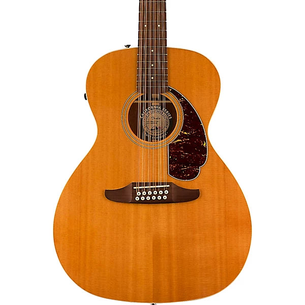 Fender California Villager 12-String Acoustic-Electric Guitar Aged Natural
