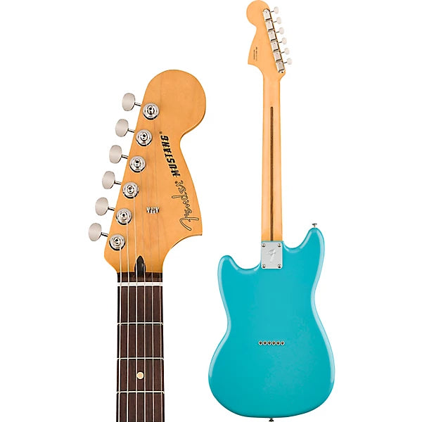 Fender Player II Mustang Rosewood Fingerboard Electric Guitar Aquatone Blue