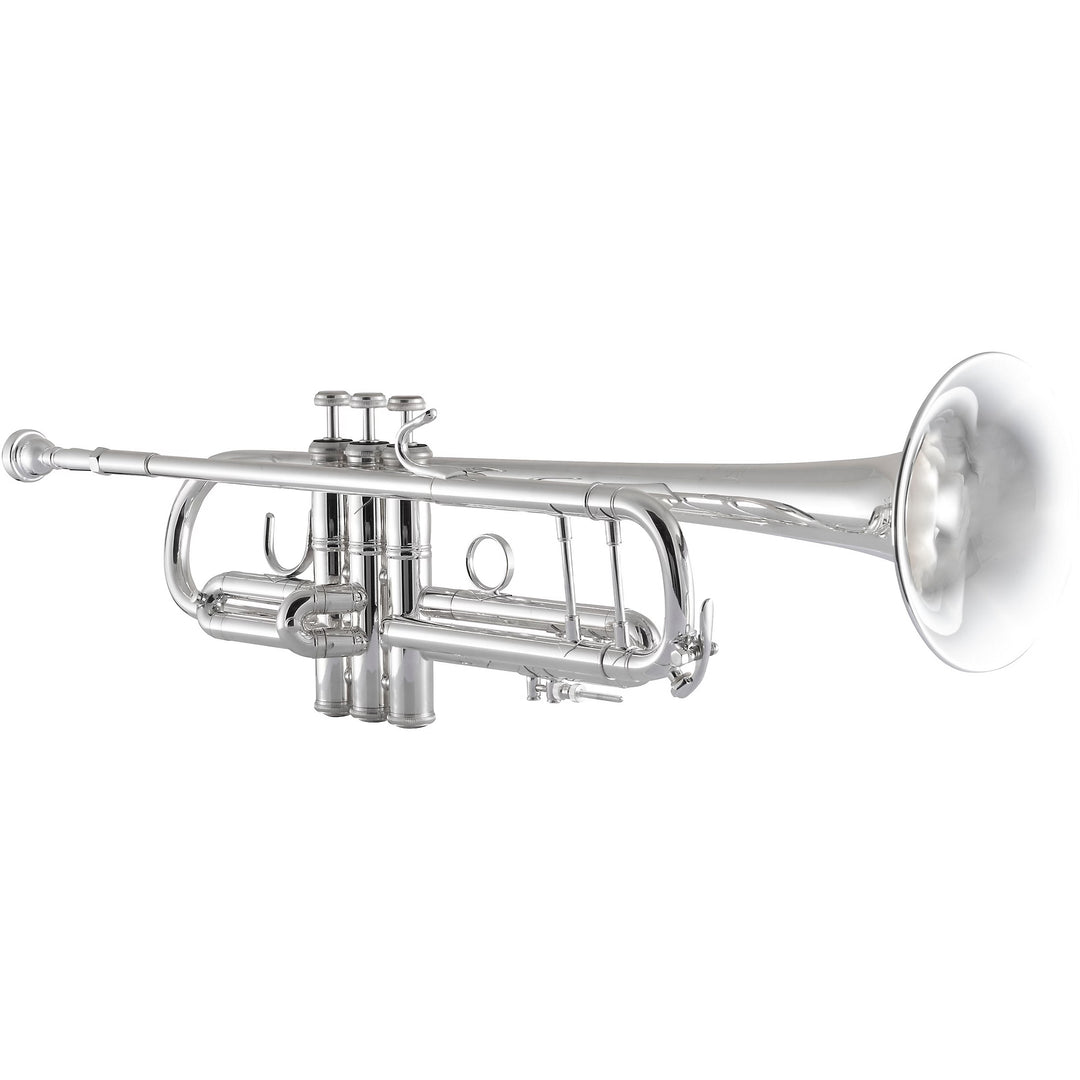 Bach 180S43 Stradivarius Professional Series Bb Trumpet — Silver-Plated Pro Trumpet - Pecknel Music