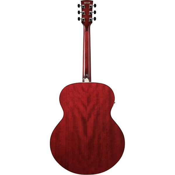 Ibanez AJ70M1EWR Artwood Series Jumbo Acoustic-Electric Guitar (Wine Red High Gloss)