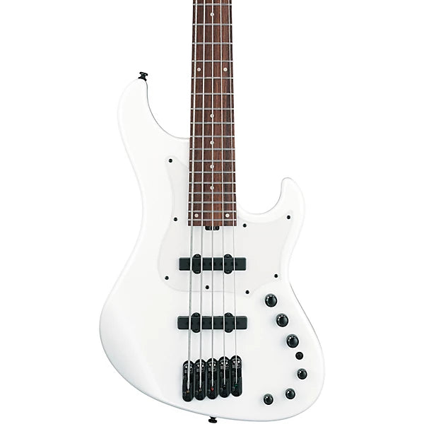 Ibanez MDM1005PW Mode 5-String Electric Bass Guitar Pearl White with Gig Bag