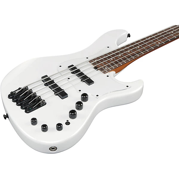 Ibanez MDM1005PW Mode 5-String Electric Bass Guitar Pearl White with Gig Bag
