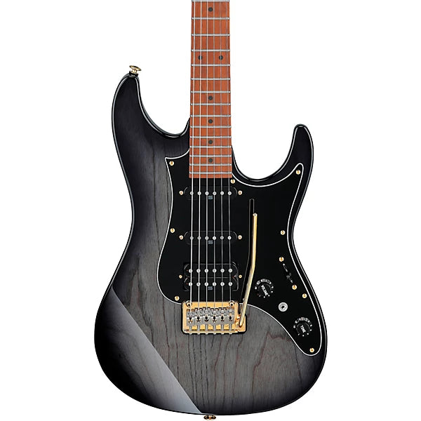 Ibanez AZ2204AGTGB Prestige Electric Guitar (Transparent Gray Burst) with Case