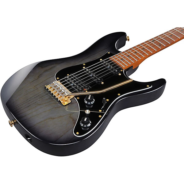 Ibanez AZ2204AGTGB Prestige Electric Guitar (Transparent Gray Burst) with Case