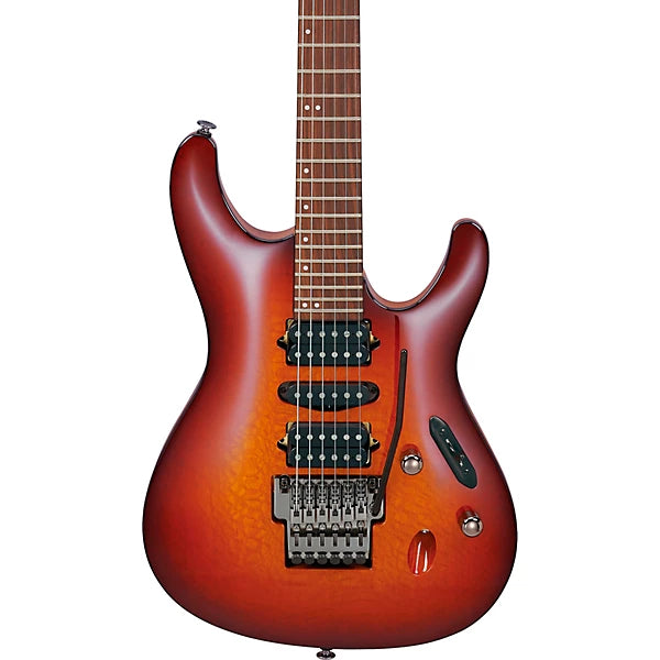 Ibanez S6670SKSTB Prestige Electric Guitar (Sunset Burst) with Hardshell Case - Pecknel Music