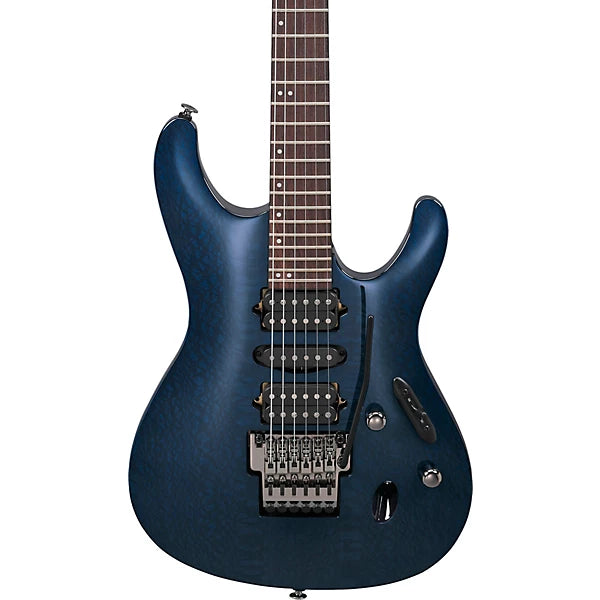 Ibanez S6670SKDUB Prestige Electric Guitar (Dark Ultramarine Blue) with Hardshell Case