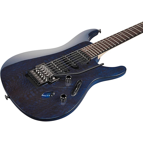 Ibanez S6670SKDUB Prestige Electric Guitar (Dark Ultramarine Blue) with Hardshell Case