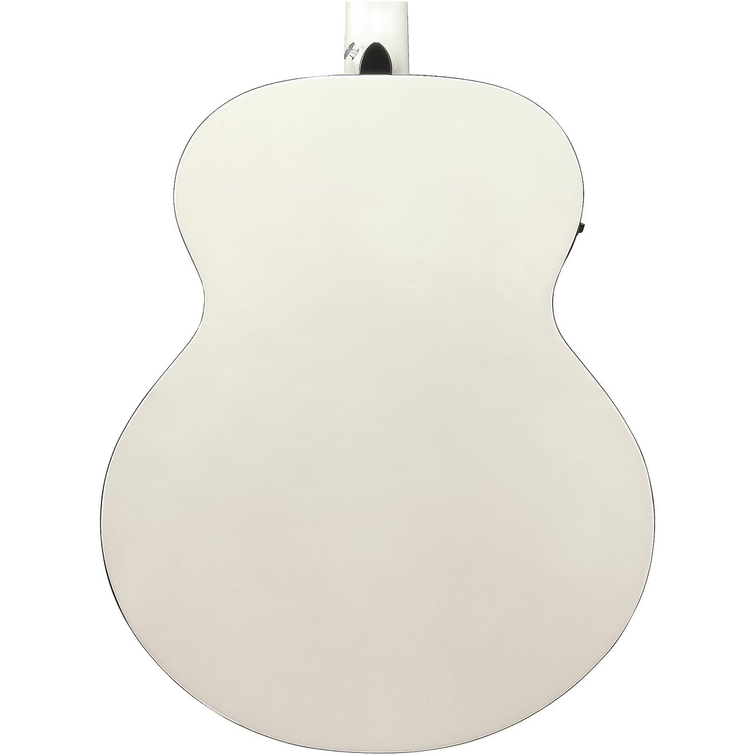 Ibanez AJ70M2EPW Artwood Series Jumbo Acoustic-Electric Guitar (Pearl White High Gloss)