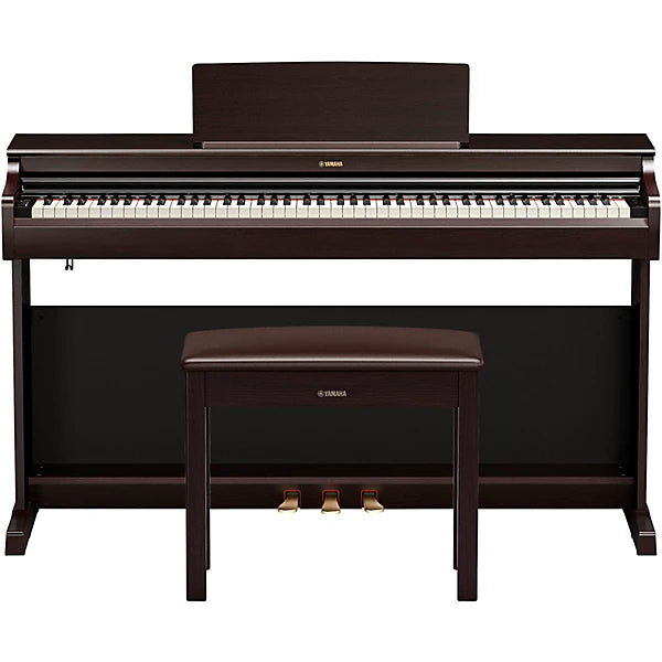 Yamaha Arius YDP-166 88-Key Digital Upright Piano With Bench - Rosewood