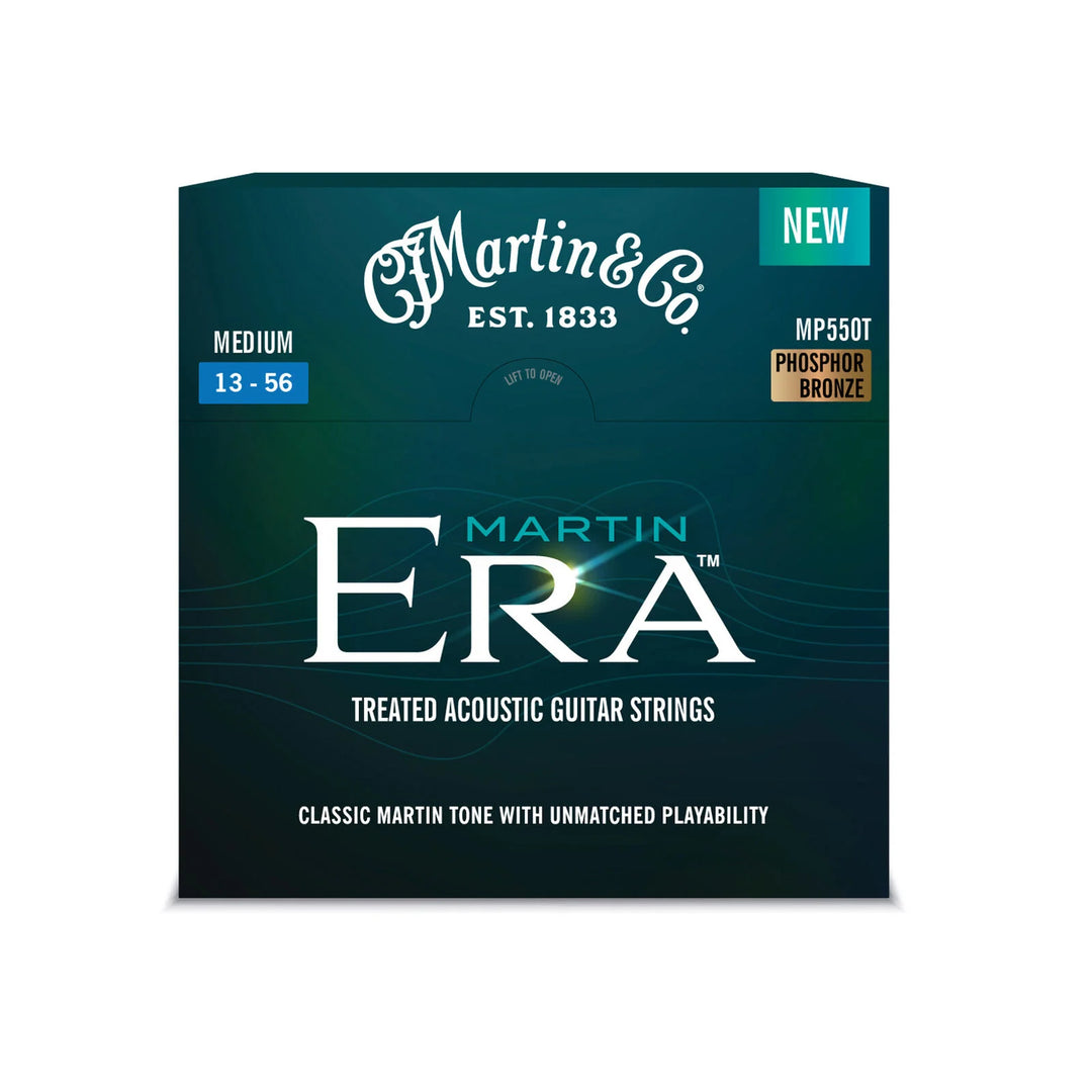 Martin MP550T Era Medium Phosphor Bronze Acoustic Guitar Strings (13–56)
