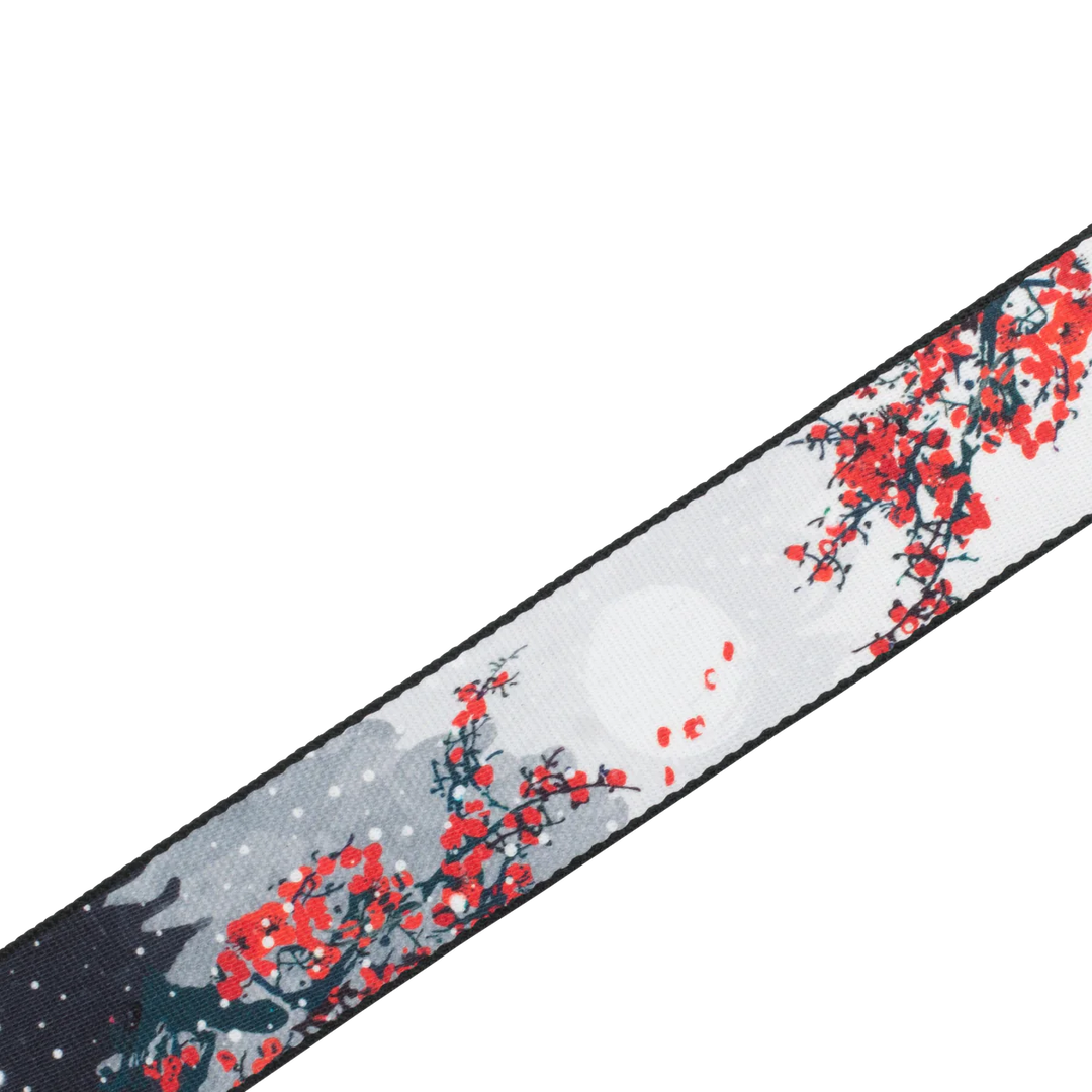 Levy's Nature Series Guitar Strap - Cherry Blossom