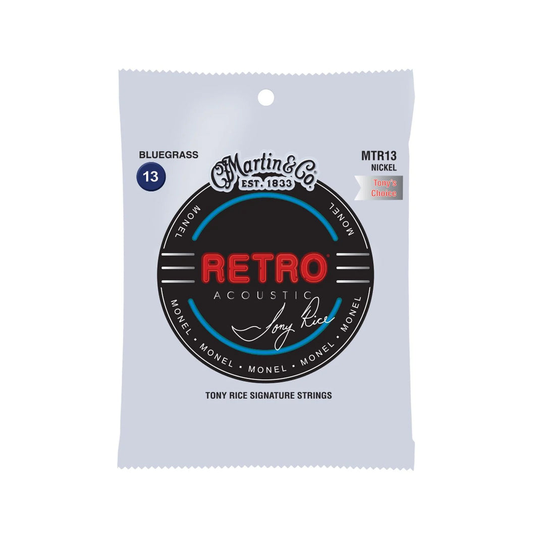 Martin MTR13 Retro Strings – Tony Rice Signature Acoustic Guitar Strings (13–56)