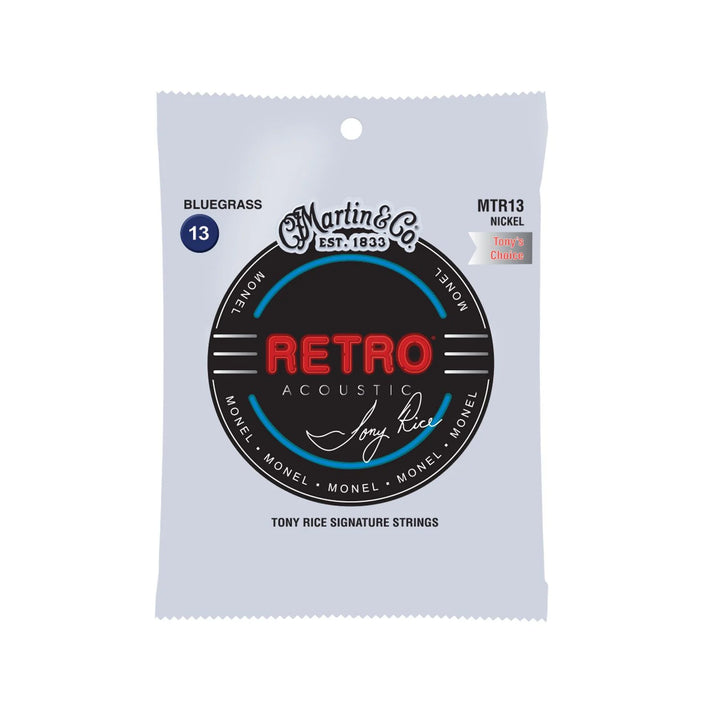 Martin MTR13 Retro Strings – Tony Rice Signature Acoustic Guitar Strings (13–56)