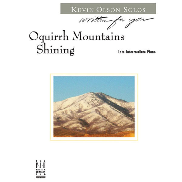 Oquirrh Mountains Shining [NFMC: MD-II]