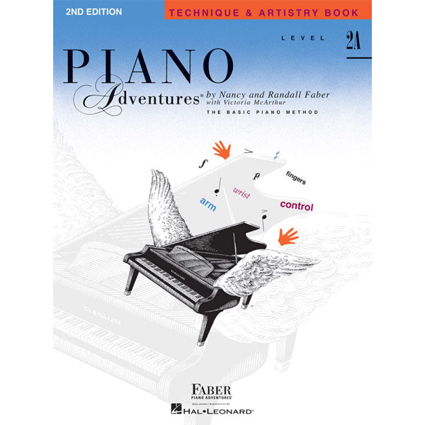 Piano Adventures Level 2A Technique & Artistry Book - 00420191