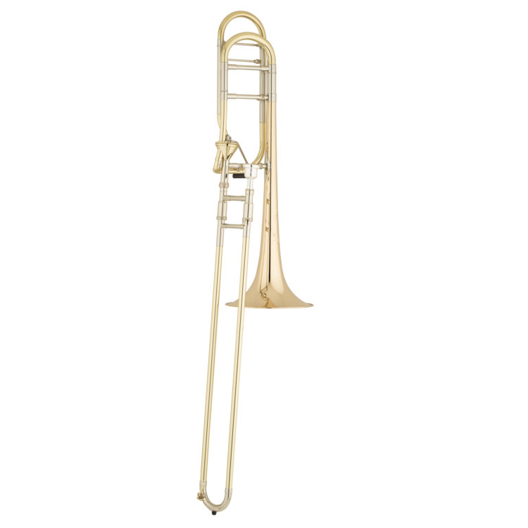 S.E. Shires TBQ30 Q Series Large Bore Tenor Trombone — Axial-Flow Valve Professional Trombone - Pecknel Music