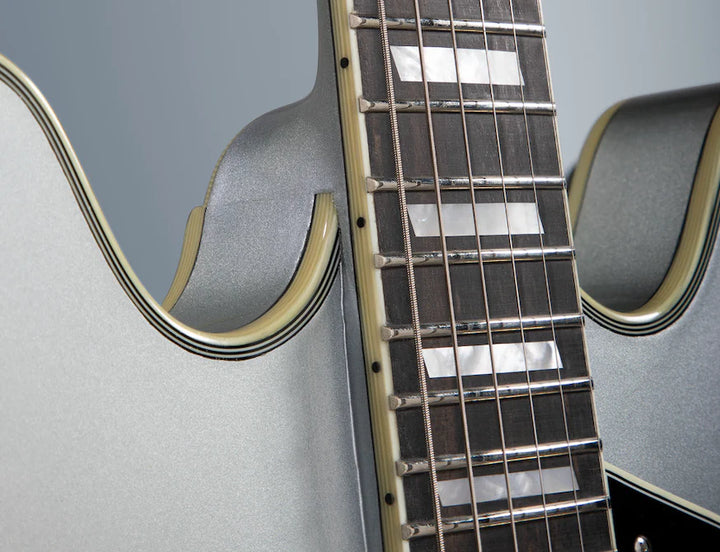 Eastman T64-T Iced Blue Metallic Hollowbody Electric Guitar