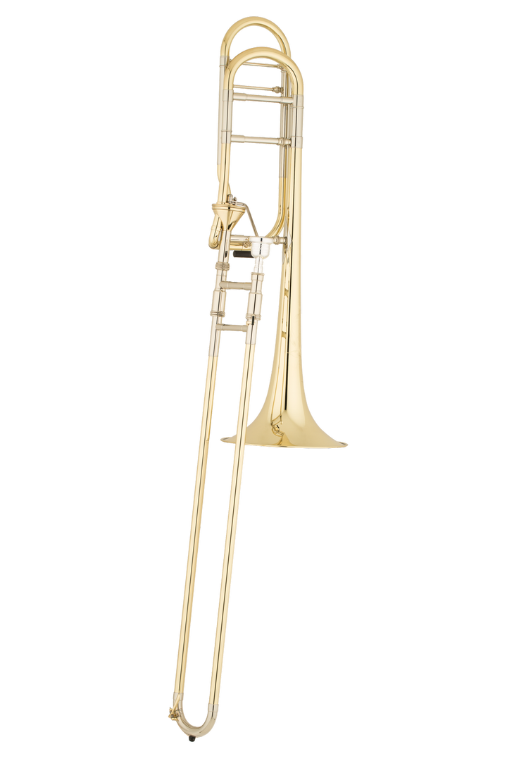 S.E. Shires TBQ30A Q-Series Axial F-Attachment Trombone Lacquer Yellow Brass Bell