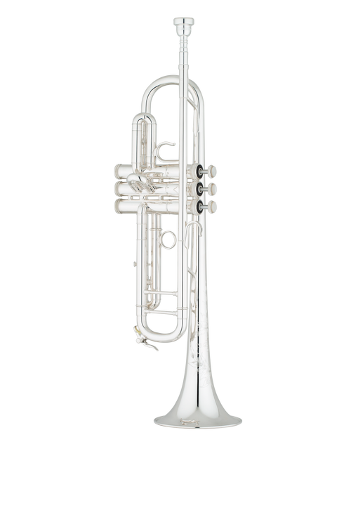 Shires STRQ10RS Q Series Bb Trumpet – Silver Plated