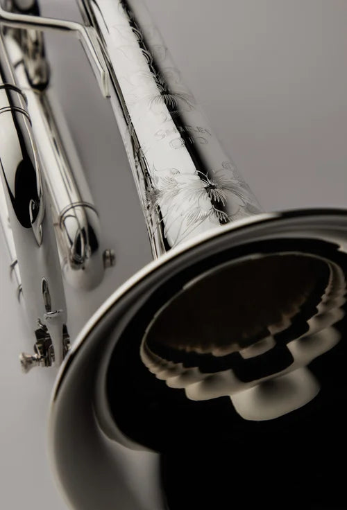 Shires STRQ10RS Q Series Bb Trumpet – Silver Plated