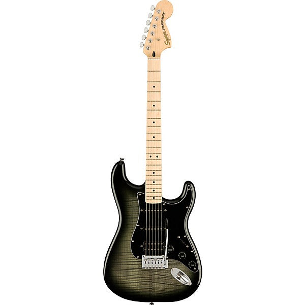 Squier Affinity Series Stratocaster FMT HSS Maple Fingerboard Electric Guitar Black Burst