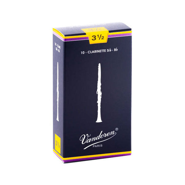 Vandoren Clarinet Reeds - 10 pk