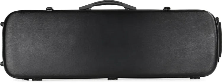Howard Core CC450 Oblong Scratch-resistant Violin Case - Solid Black, 4/4 Size