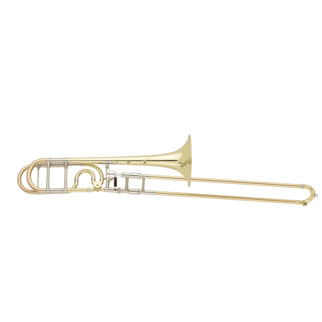 S.E. Shires STBQAlessi Joseph Alessi Q Series Tenor Trombone — Professional Bb/F Trombone with Rotary Valve - Pecknel Music