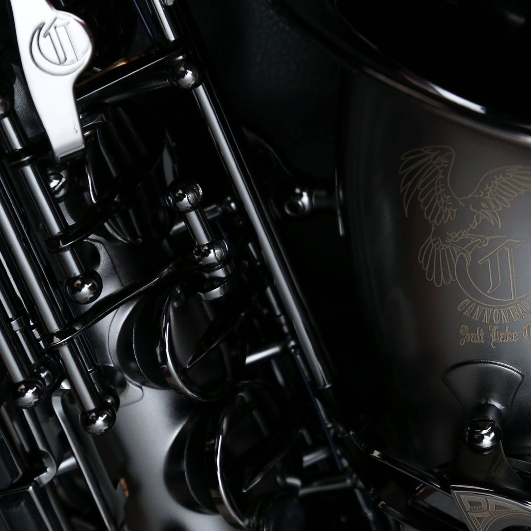 Cannonball Alto Sax Big Bell Stone Series, "The Raven" Cannonball