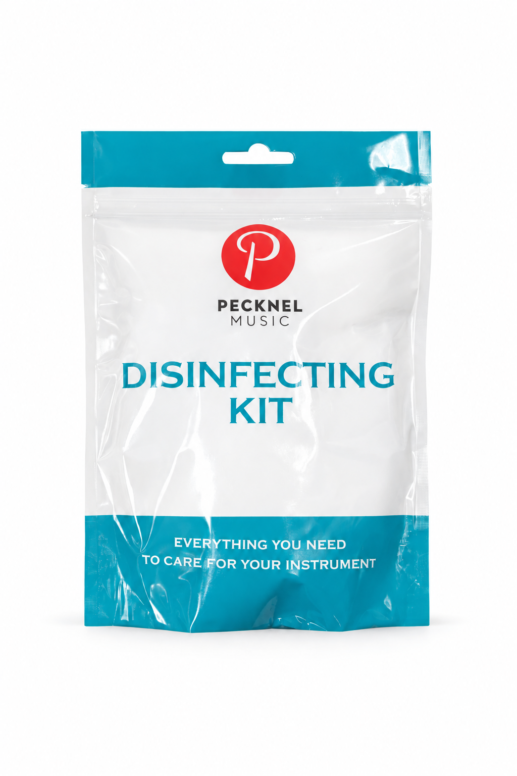 Disinfecting kit on white