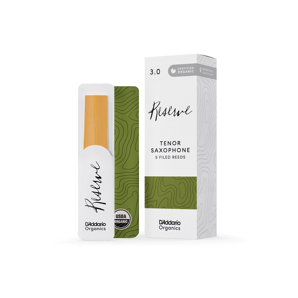 D'Addario Organic Reserve, Tenor Saxophone - Box of 5