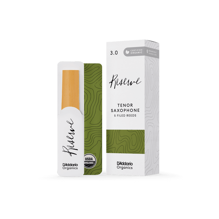 D'Addario Organic Reserve, Tenor Saxophone - Box of 5