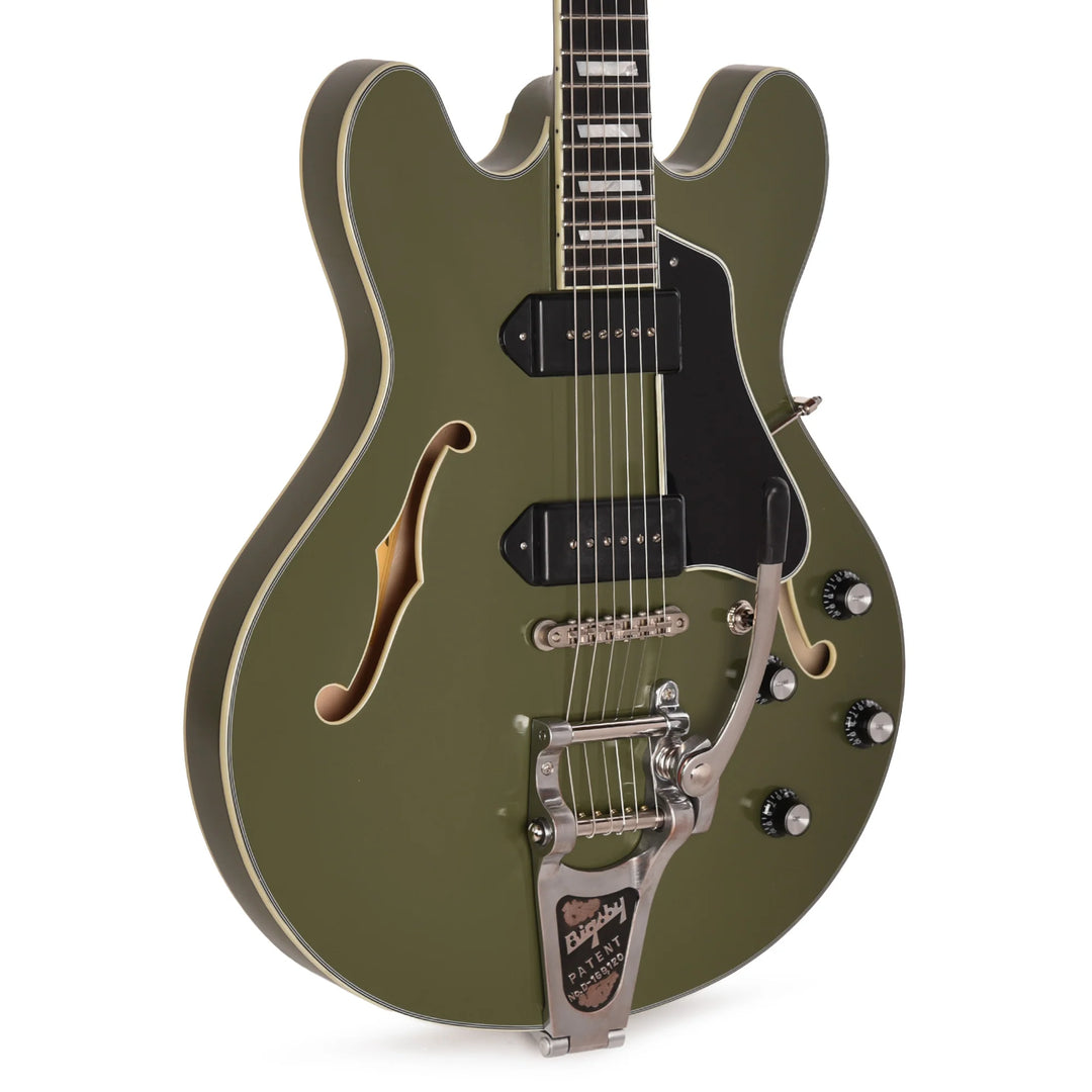Eastman Limited Edition T64 Truetone Vintage Olive Drab w/Bigsby