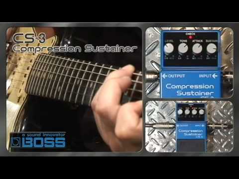 Boss CS-3 Compression Sustainer Pedal – Analog Compressor for Guitar & Bass – Pecknel Music