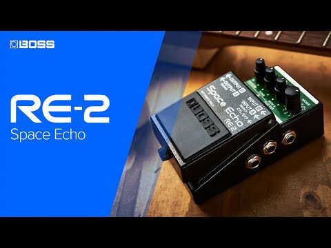 BOSS RE-2 Space Echo Effects Pedal Black