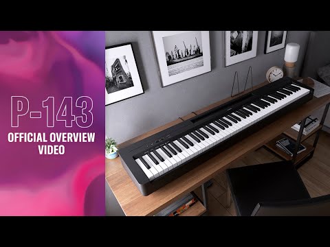 Yamaha P-143 88-Key Digital Piano Black
