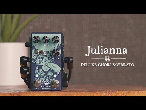 julianna pedal Walrus Audio Julianna Stereo Analog Chorus/Vibrato Effects Pedal Laven – Pecknel Music