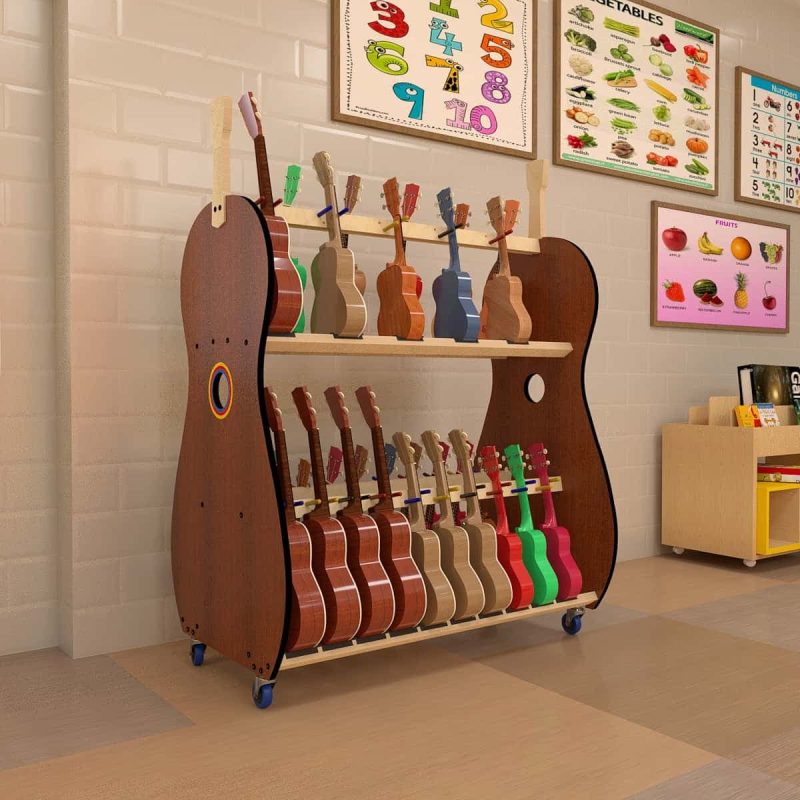 Viola Storage Rack Band Room – Pecknel Music